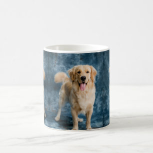 Mug Golden Retrier café mag