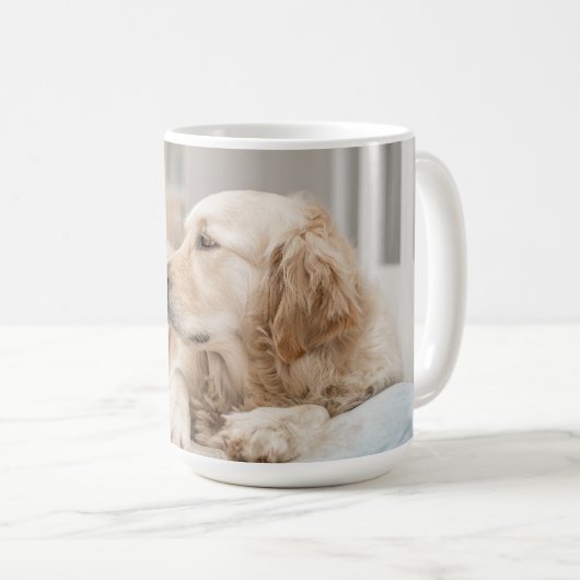 Mug Golden Retriever (Devant droit)