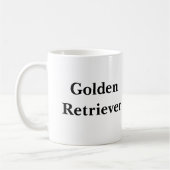 Mug Golden retriever (Gauche)