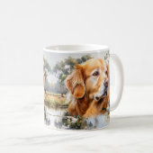 Mug Golden Retriever (Devant droit)