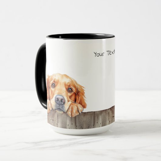 Mug Golden Retriever (Devant gauche)