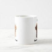 Mug Golden Retriever, Ajouter le nom du chien, Changer (Centre)