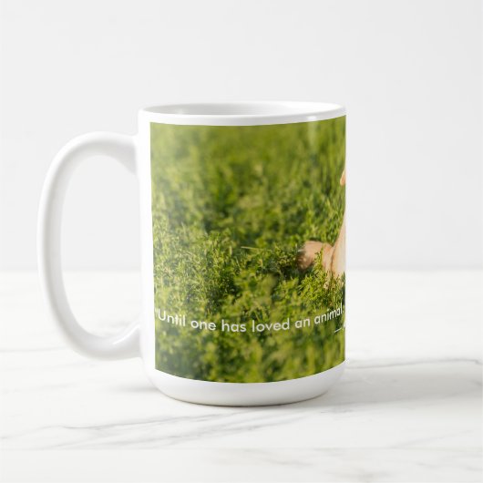 Mug Golden Retriever avec devis (Gauche)