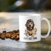 Mug Golden Retriever Chien Pilote meilleur ami mignon 