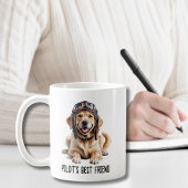 Mug Golden Retriever Chien Pilote meilleur ami mignon 