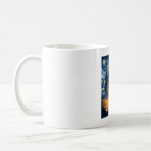 Mug Golden Retriever Citrouille Nuit Étoilée Chien Mam