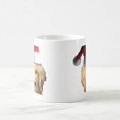Mug Golden Retriever de Noël (Centre)