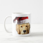 Mug Golden Retriever de Noël (Gauche)