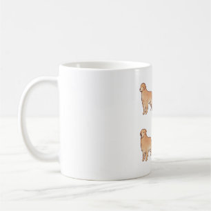 Mug Golden retriever Delft � Cute Animal Art