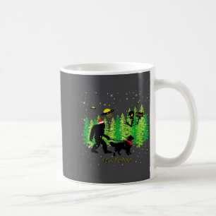 Mug Golden Retriever Drôle Bigfoot Noël Alien Ufo