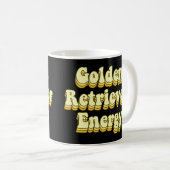 Mug Golden Retriever Energy (Devant droit)