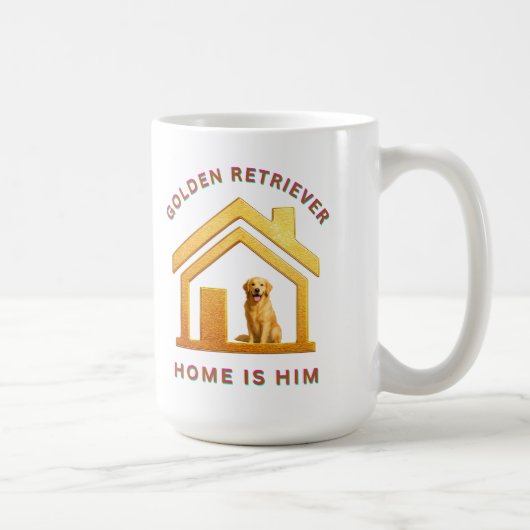 Mug Golden retriever est lui2 (Droite)