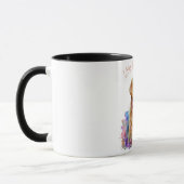 Mug Golden Retriever Floral (Gauche)