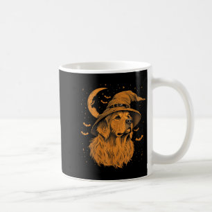 Mug Golden Retriever Halloween Chien Maman Drôle Sorci