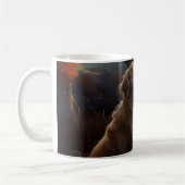 Mug Golden Retriever Halloween Effrayant (Gauche)