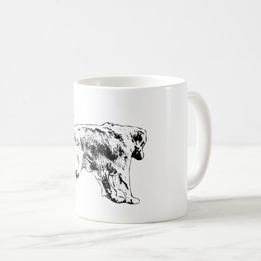Mug Golden Retriever Holiday Brew (Devant droit)