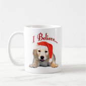 Mug Golden Retriever Je crois (Gauche)