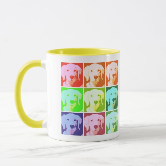 Mug Golden Retriever Love (Gauche)