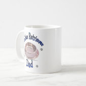Mug Golden Retriever Papa (Devant gauche)