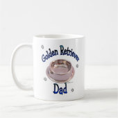 Mug Golden Retriever Papa (Gauche)