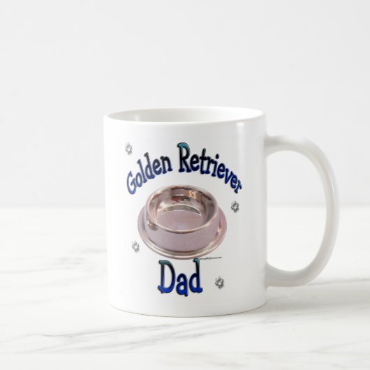 Mug Golden Retriever Papa (Droite)