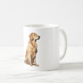 Mug Golden Retriever Portrait de chien - Majestic Anim (Devant droit)