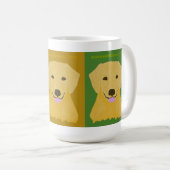 Mug Golden retriever sans conditions d'amour (Devant droit)