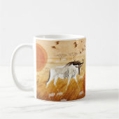 Mug Golden Savannah Journey Whimsical Wildebeest Coffe (Gauche)