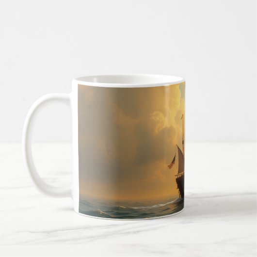 Mug Golden Ship (Gauche)