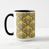 Mug Golden Smoke Damask Bows (Gauche)