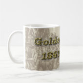 Mug Golden Spike Transcontinental Railroad Sesquincent (Gauche)