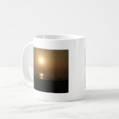 Mug Golden Summer Sunset Réflexion sur la plage (Devant gauche)