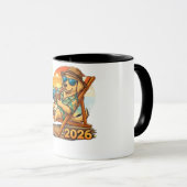 Mug Golden Vibes 2026 (Devant droit)
