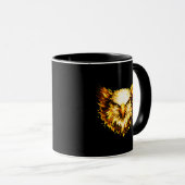 Mug Golden Vision Eagle | Premium Graphic (Devant droit)