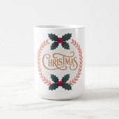 Mug “Golden Wreath of Christmas Elegance” (Centre)