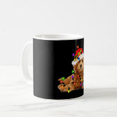 Mug Goldendoodle Christmas Père Noël (Devant gauche)