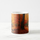 Mug Goldendoodle en automne Leaves Fall Inspire (Centre)