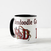 Mug Goldendoodle Papa Cadfts (Devant gauche)