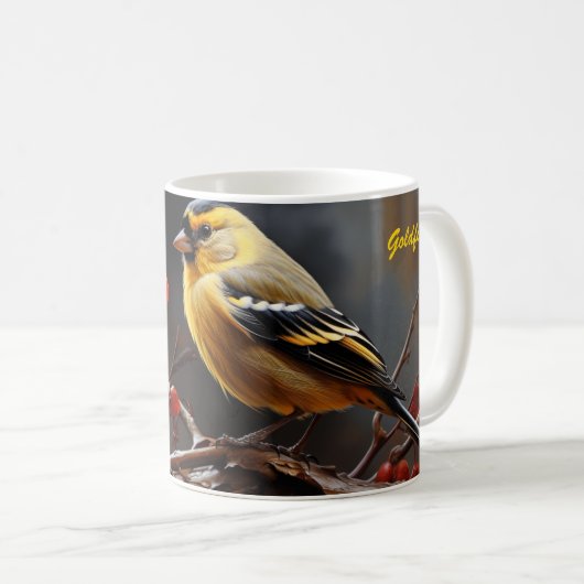 Mug Goldfinch (Devant droit)