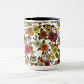 Mug Goldfinches dans le jardin (Centre)