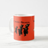 Mug Goldilocks & The Three Bears - Livre pour enfants (Devant gauche)