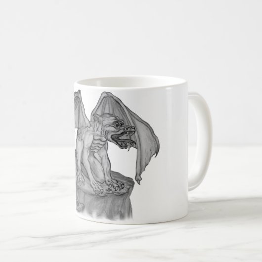 Mug Golem Gargoyle (Devant droit)