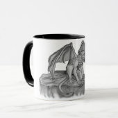 Mug Golem Gargoyle (Devant gauche)