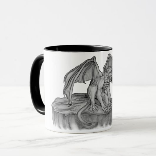 Mug Golem Gargoyle (Devant gauche)