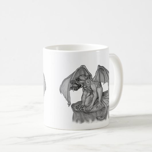Mug Golem Gargoyle (Devant droit)
