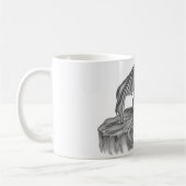 Mug GOLEM - Gargoyle noir et blanc (Gauche)
