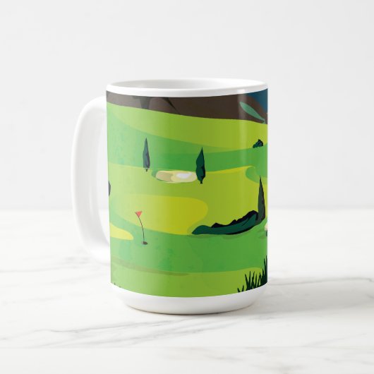 Mug Golf (Devant gauche)