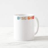 Mug Golf à disque rétro Frolf - Disque de golf Frisbee (Devant droit)
