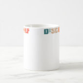 Mug Golf à disque rétro Frolf - Disque de golf Frisbee (Centre)