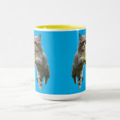 Mug Golf à disque Tabby Drôle (Centre)